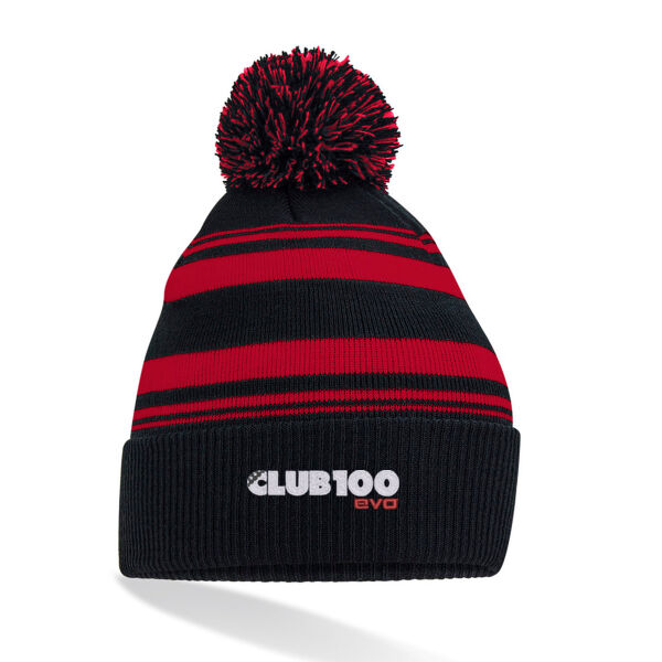 Striped fan beanie Thumbnail